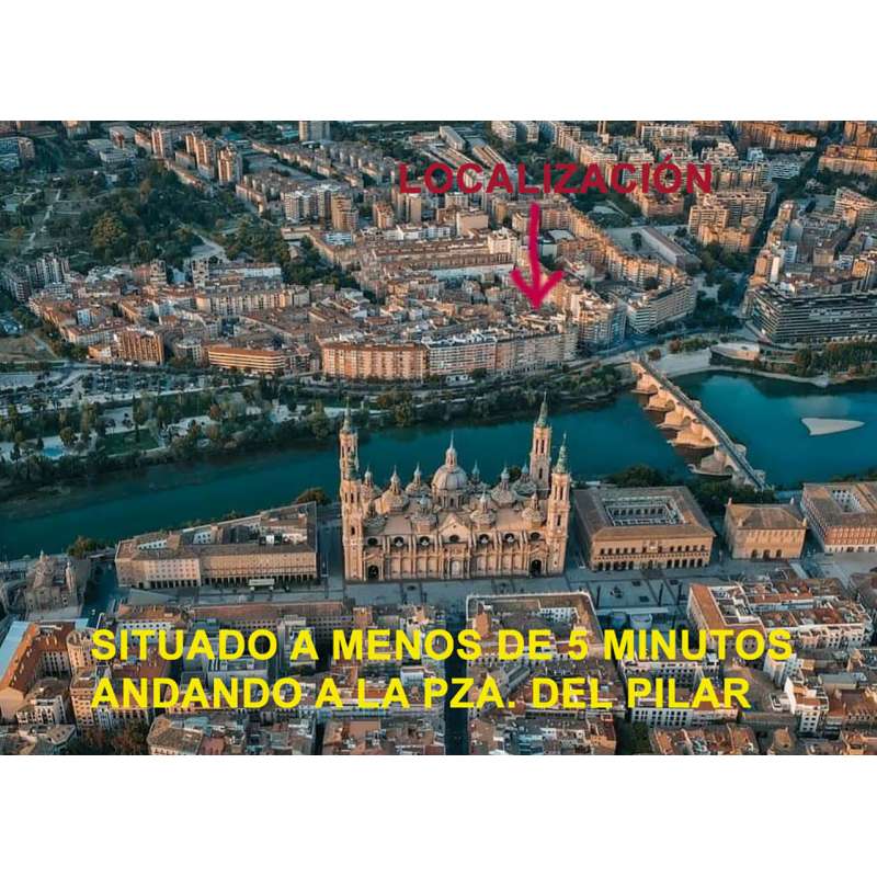 Alquiler turistico en zaragoza a 5 minutos del pilar